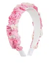 Pucci Junior Ruffled Headband In Pink