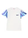 Pucci Junior Short-sleeve T-shirt In White