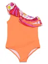 PUCCI JUNIOR SOLID-PRINT SWIMSUIT