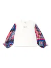 PUCCI JUNIOR VIVARA-PRINT T-SHIRT