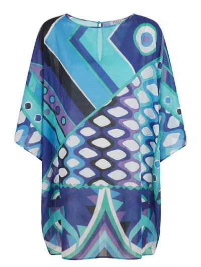 Pucci Kaftan In Blue