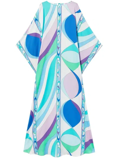 Pucci Kaftan In Blue