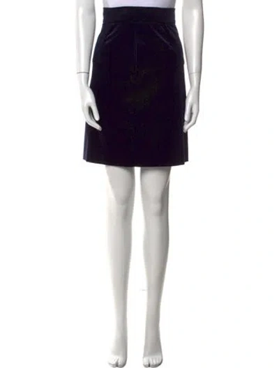 Pre-owned Pucci Knee-length Skirt In Black