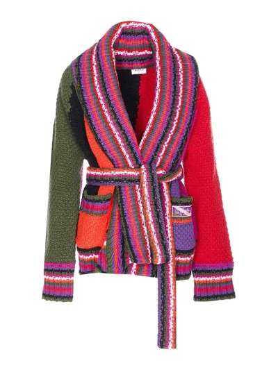 Pucci Knitted Cardigan In Multi