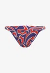 Pucci Stylish Low-rise Bikini Bottom With Bold Print In Multi