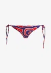 Pucci Tie-side Printed Bikini Bottom In Multi