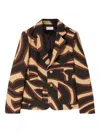 Pucci Labirinto-print Blazer In Multi