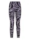 Pucci Labyrinth Print Leggings In Multi