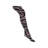 Pucci Labirinto Print Tights In Black