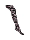 Pucci Labirinto Print Tights In Multi
