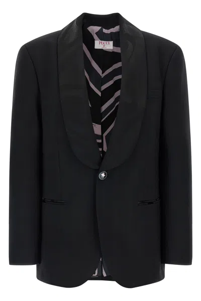 PUCCI 'LABIRINTO' SINGLE-BREASTED BLAZER