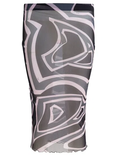 Pucci Labirinto Skirts Black