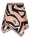 Pucci Labirinto Skirts Pink In Black