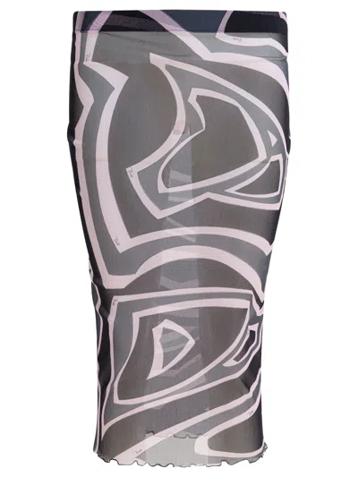 PUCCI LABIRINTO SKIRTS BLACK