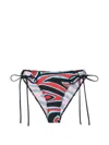 Pucci Labirinto-print Bikini Bottoms In Multi