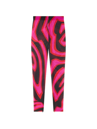 Pucci Labirinto-print Leggings In Multi