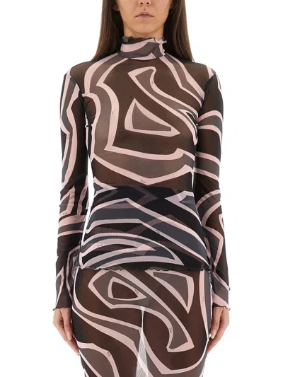 PUCCI PUCCI LABYRINTH PRINT TOP