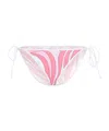 Pucci Printed Tie-side Bikini Bottom In Pink