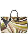 Pucci Large Yummy Holdall In Green