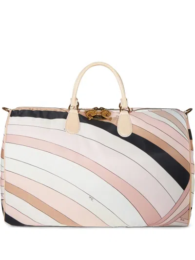 Pucci Large Yummy Holdall In Neutrals