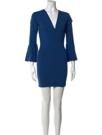 Pre-owned Pucci Late 2000's - Early 2010's Mini Dress In Blue