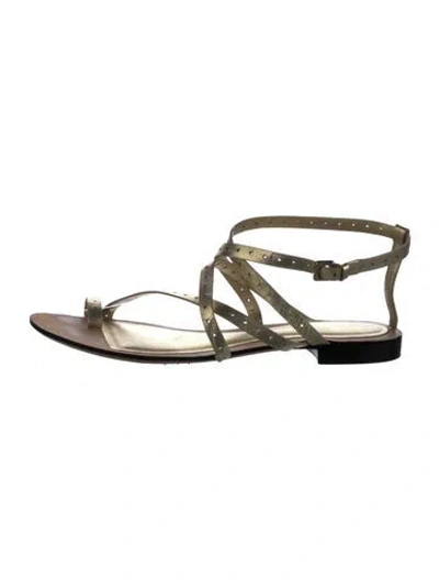 Pre-owned Pucci Leather Sandals