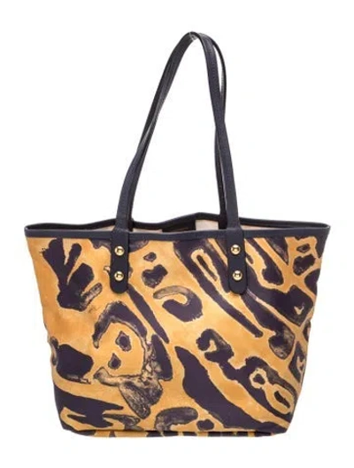 Pre-owned Pucci Leather Shoulder Bag In Multicolor