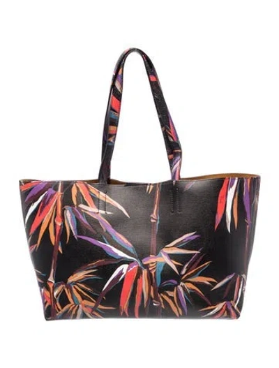 Pre-owned Pucci Leather Tote In Black