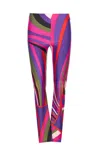 Pucci Leggings Iride Print In Multi