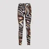 Pucci High-waisted Stretch Fit Ankle Length Leggings In Multi
