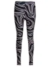 Pucci Abstract Pattern Stretch Fit Trousers In Multi