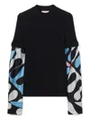 Pucci Leocorno-print Sweater In Black