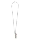 Pucci Lighter Case Mini Necklace In Metallic