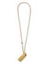 Pucci Lighter-case Necklace In Gold