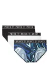 Pucci Logo-waistband Briefs (pack Of Three) In White