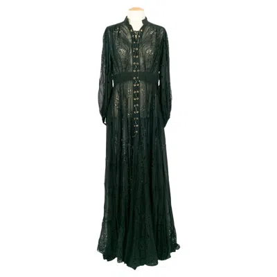 Pre-owned Pucci Long Dress 2011 In Black