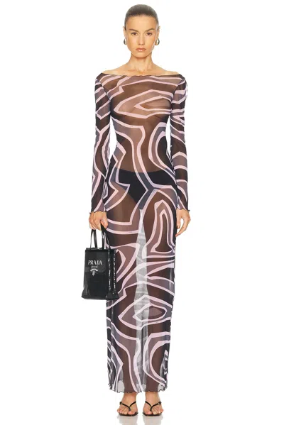 PUCCI LONG SLEEVE DRESS