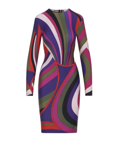 PUCCI LONG SLEEVE DRESS