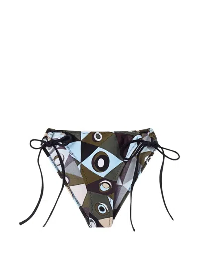 Pucci Lycra Swimwear Bottom In Multi