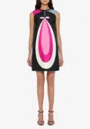 Pucci Maddalena Print Silk Mini Dress