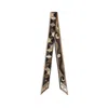 Pucci Manuba And Moiré Print Silk Scarf In Neutral
