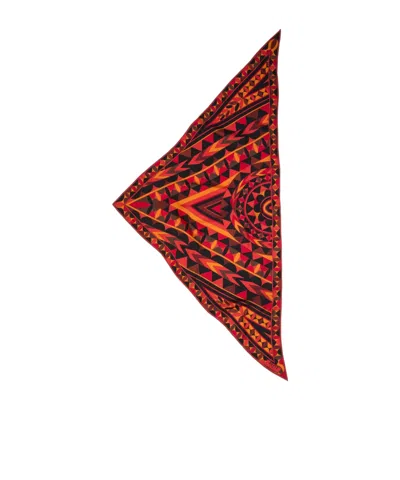 Pucci Manuba Printed Triangle Scarf