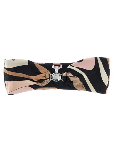 Pucci Marble Bikini Top