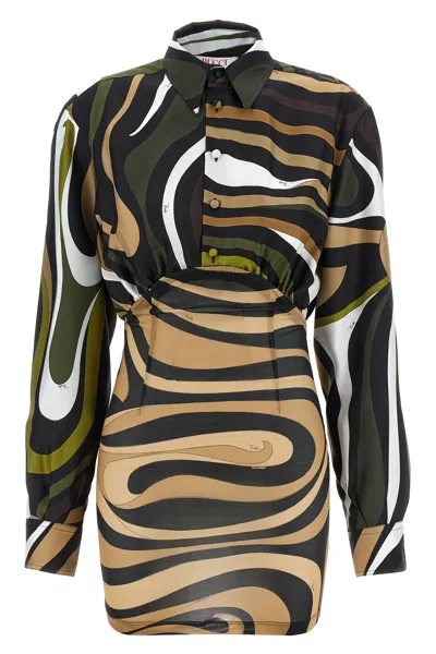 PUCCI PUCCI MARBLE DRESS