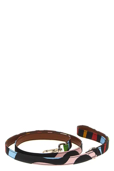 Pucci Marble Print Leash In Multi