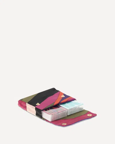 Pucci Marble Print Playing Cards In Black