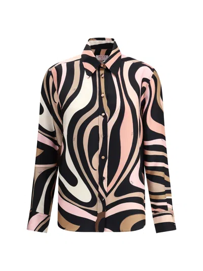Pucci Marble Print Shirt