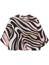 Pucci Marmo Blouse In Black
