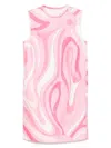 Pucci Printed Silk-twill Mini Dress In Multi