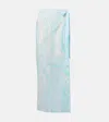 Pucci Marmo Cotton Muslin Beach Cover-up In Multicoloured
